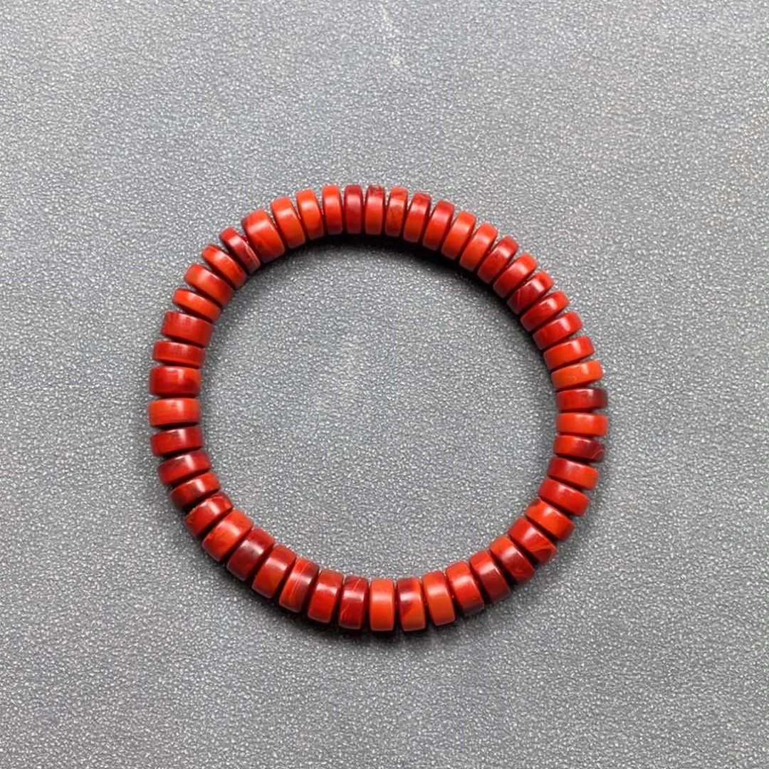 南红玛瑙手串未镶嵌洛**勒
