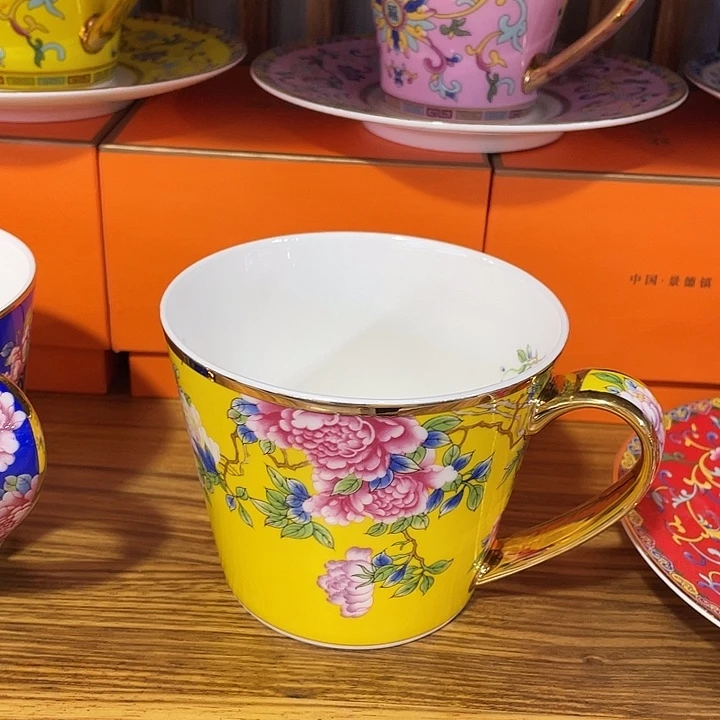 珐琅景德镇陶瓷瓷碗