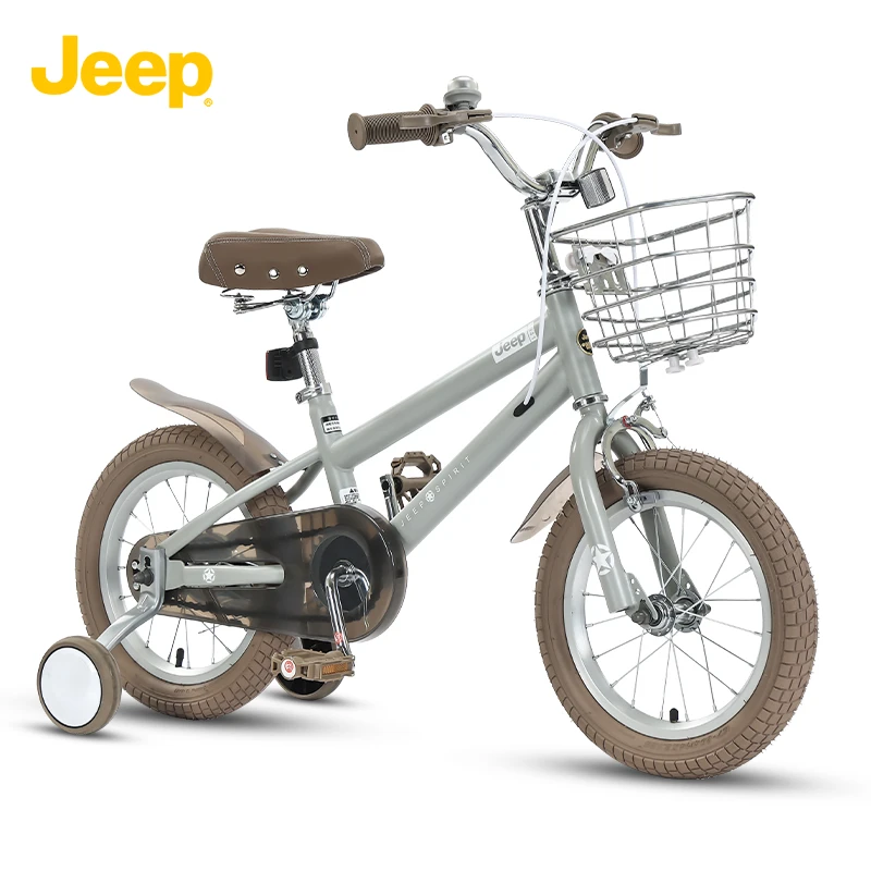 JEEP吉普儿童自行车3-8岁小童单车脚踏车男女宝宝小孩儿童车-海豹
