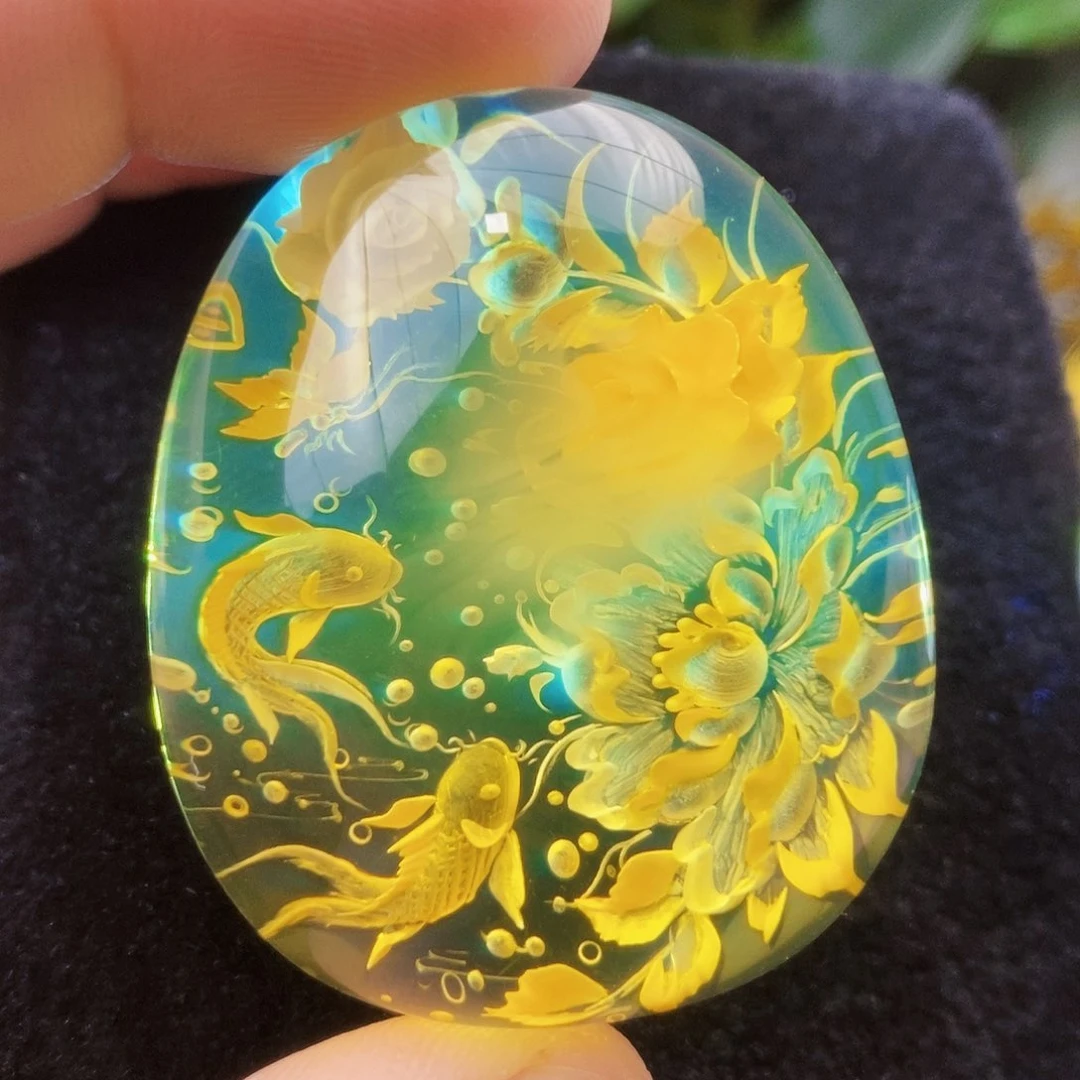 【闪购商品】金珀吊坠(不含链)未镶嵌