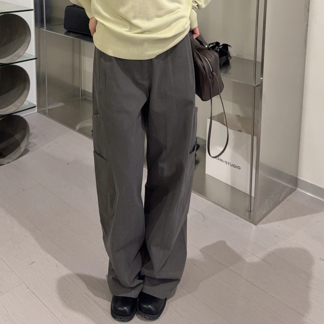 韩国 时尚帅气有型百搭 休闲工装裤
