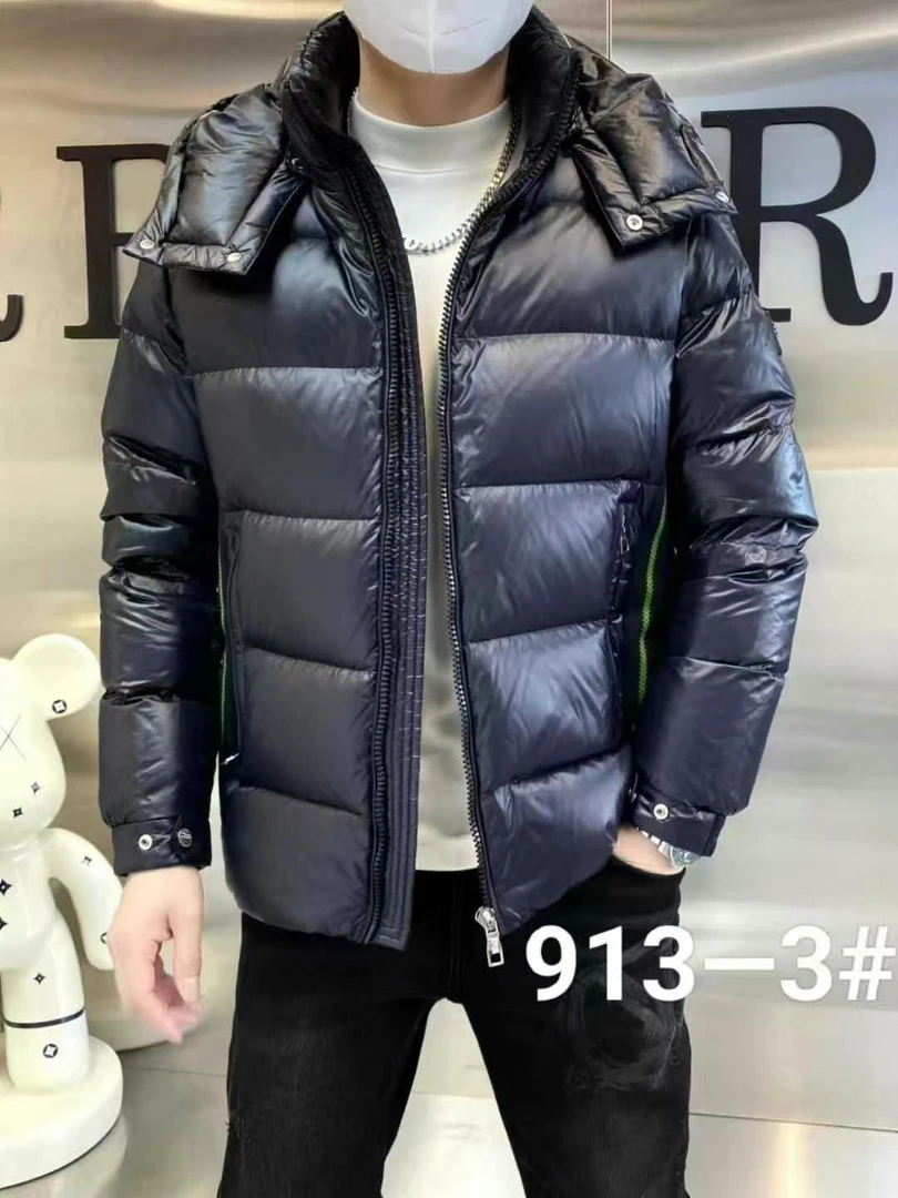 常规款保暖黑色冬季外套立领休闲孤品