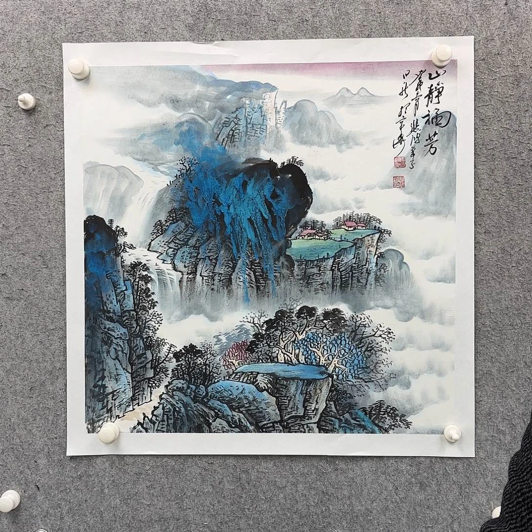 书法书法作品多次参加