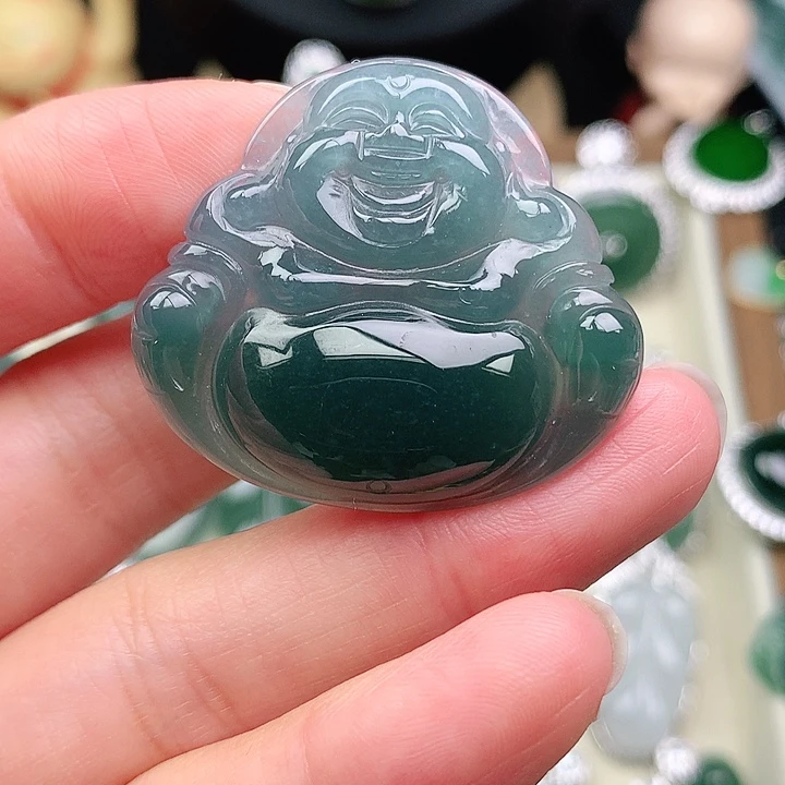 颈饰未镶嵌翡翠吊坠