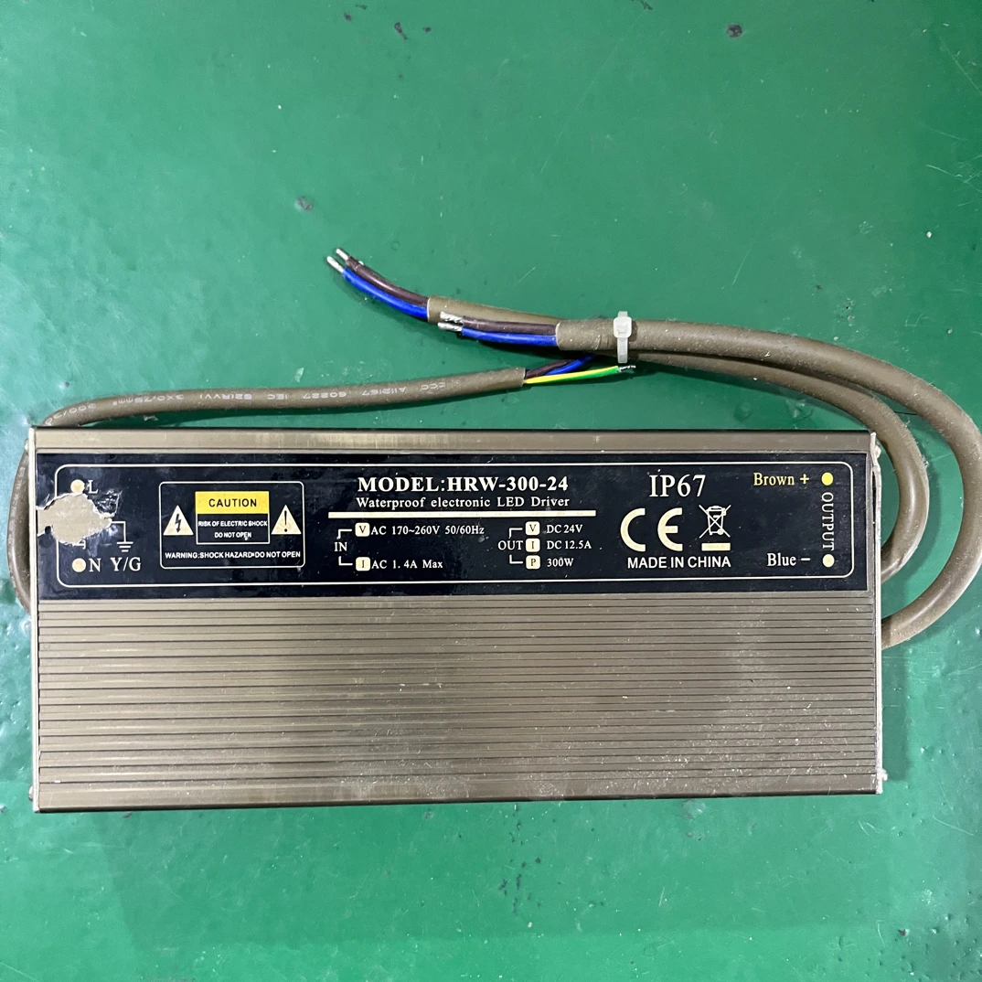 220V转DC24V 300W防水的 全新