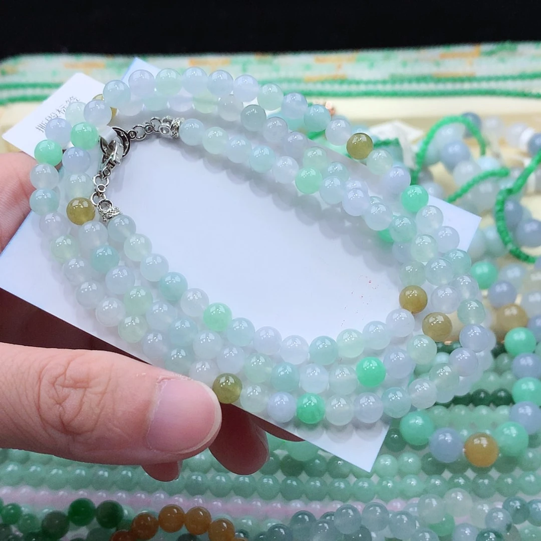 【闪购商品】项链未镶嵌翡翠缅甸天然A货翡翠