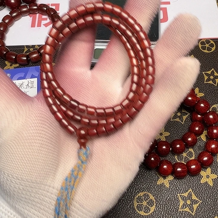 小叶紫檀手串/手链5*6精工