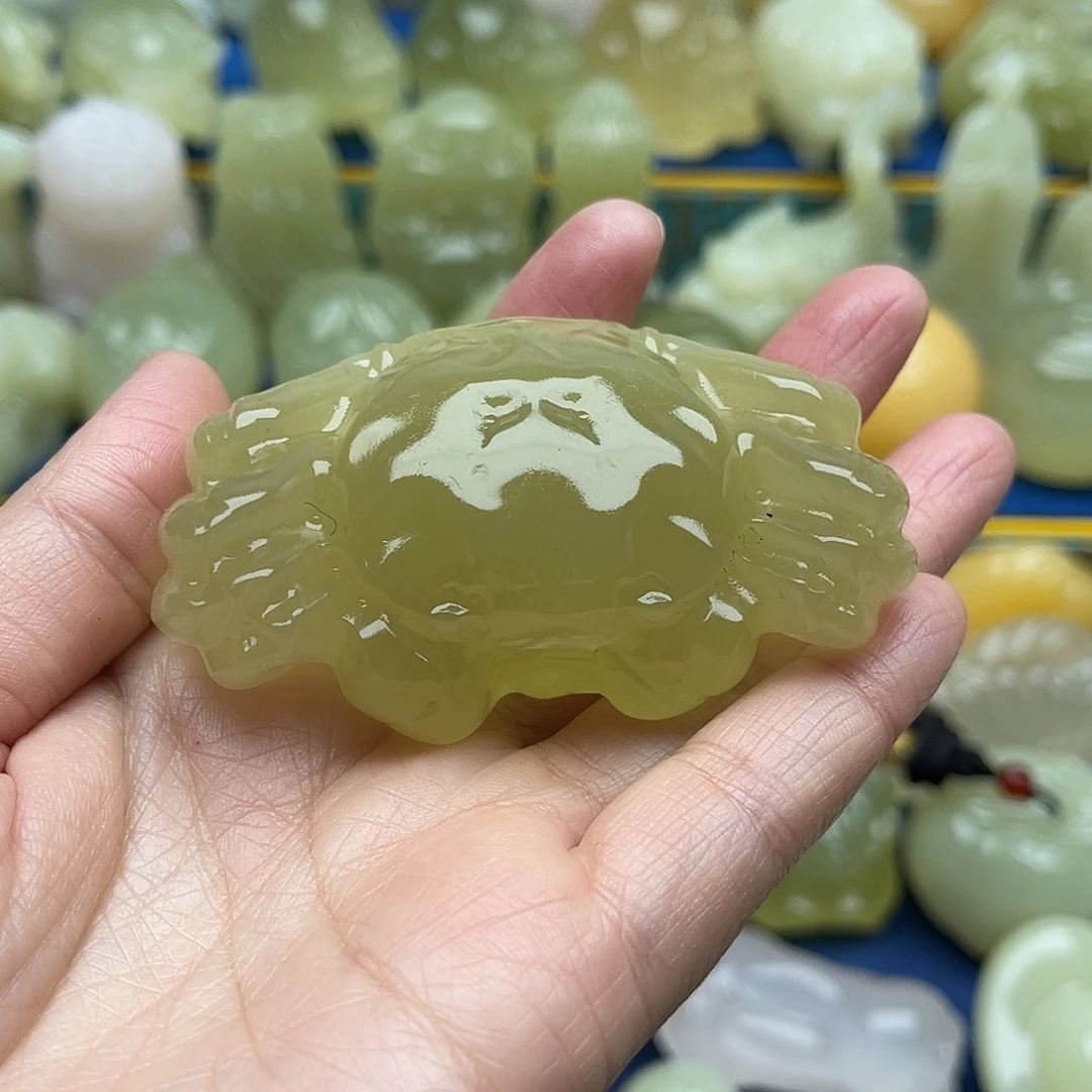 海***香玉天然桌面小摆件