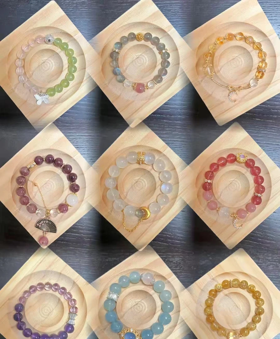 天然水晶手链手串 多样性 发