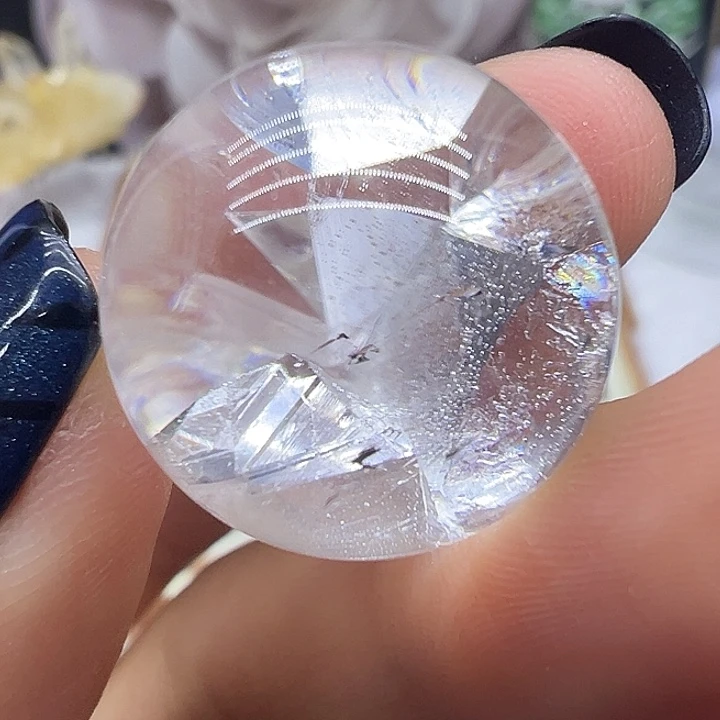 珠宝半成品水晶未镶嵌