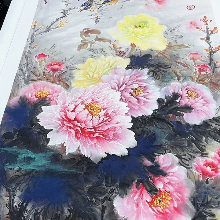 国画书画描金拓染金石传拓手写