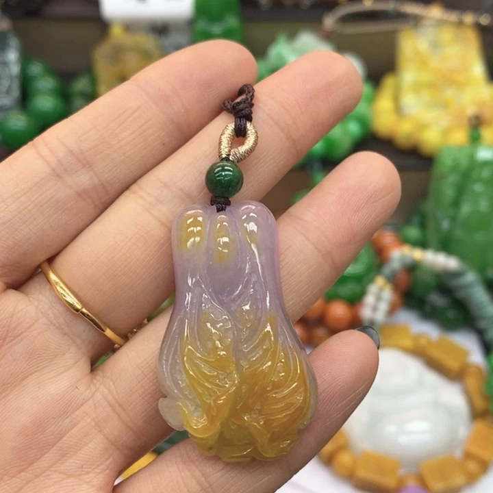 翡翠未镶嵌手链项链59