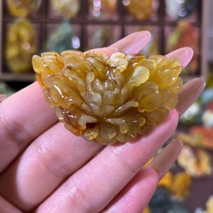 未镶嵌蛇纹石玉颈饰