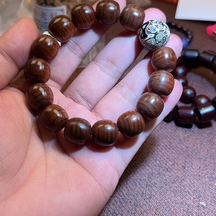 黄花梨/降香黄檀手串/手链好的15