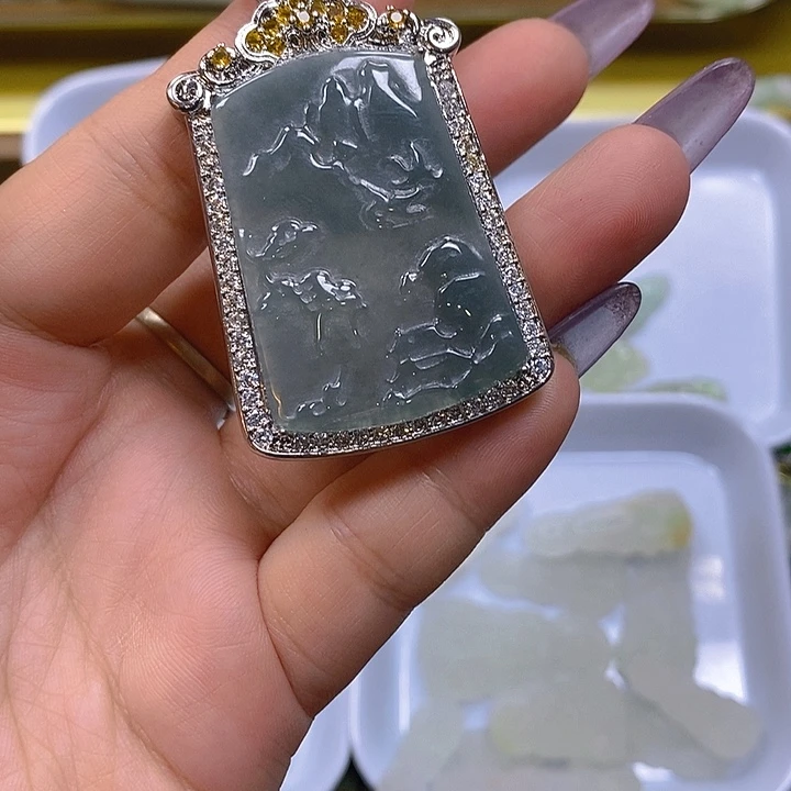 翡翠散珠天然翡翠