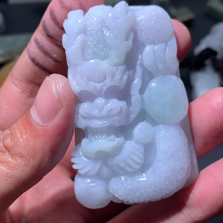 翡翠未镶嵌颈饰保真天然a货翡翠