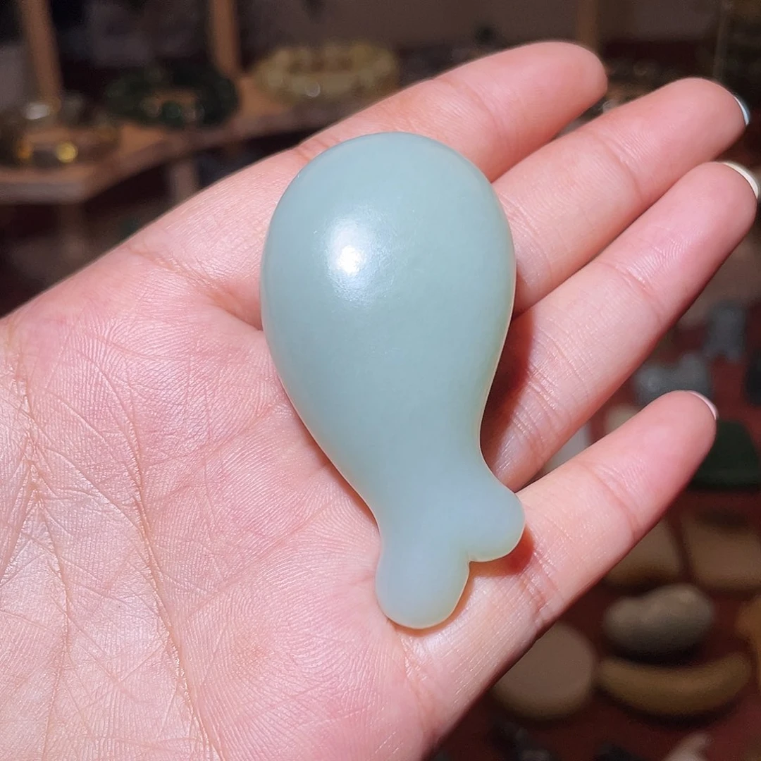 颈饰未镶嵌和田玉金*菻