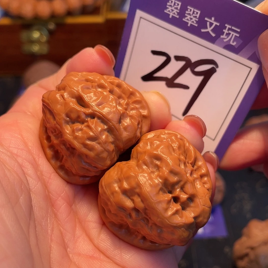 把件文玩核桃229号蛙3.7