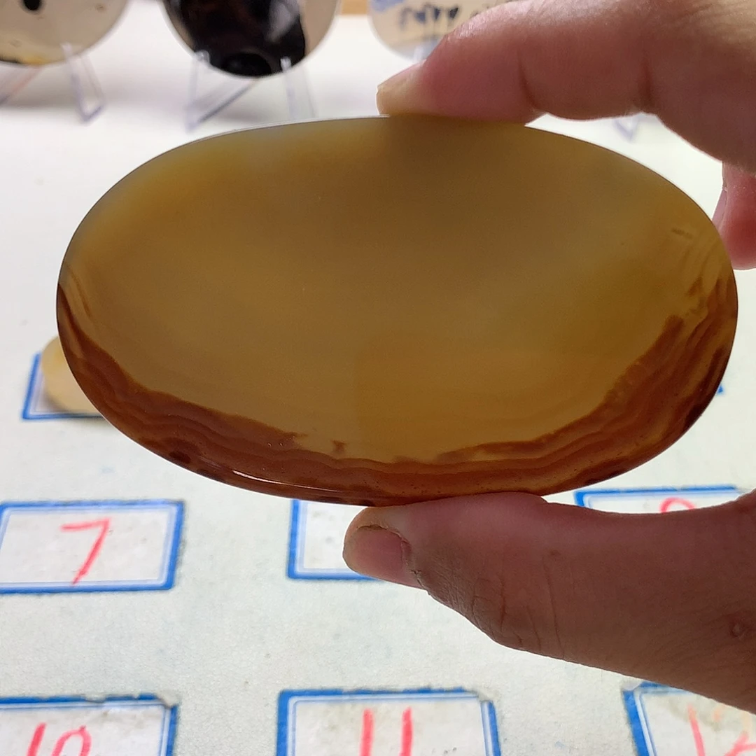 未镶嵌玛瑙/玉髓珠宝半成品