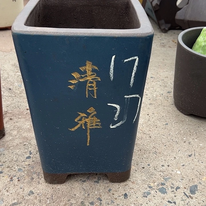 花盆清水泥透气花盆