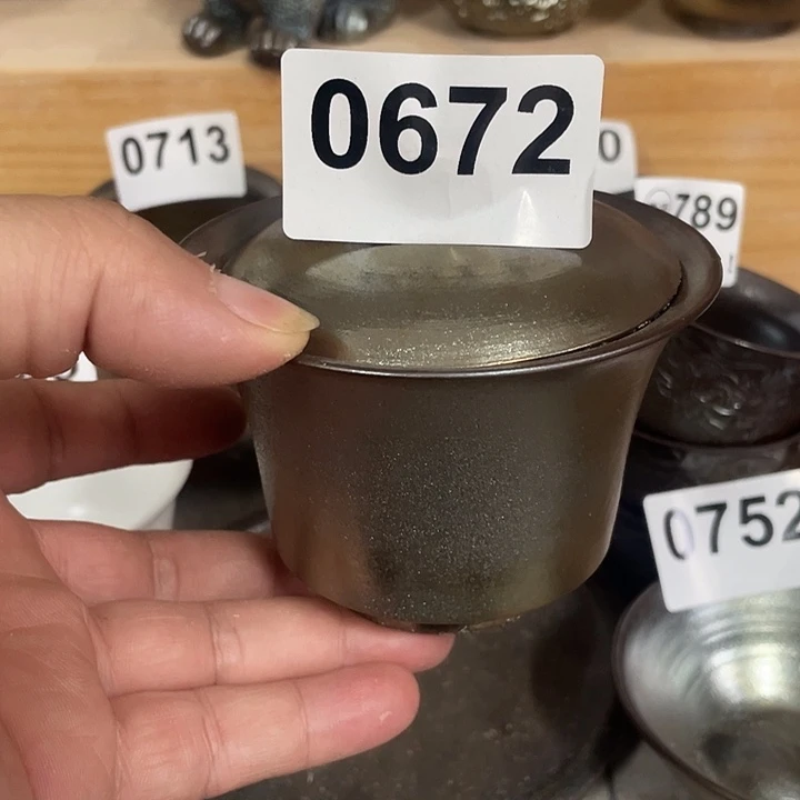 杯子陶柴烧纯手工672