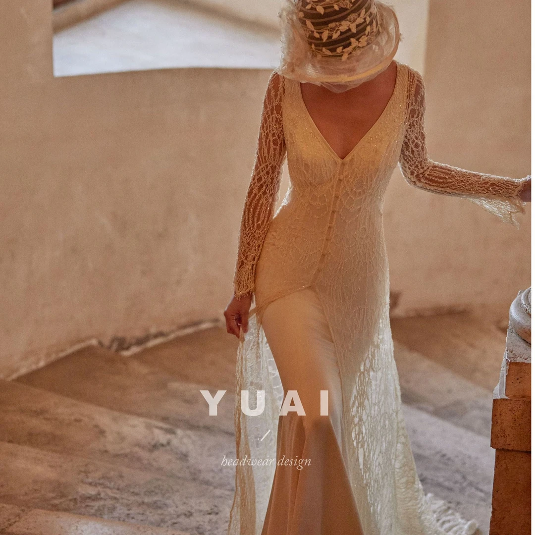 YUAI手作婚纱【古罗马星盘】原创设计师款【婚纱】