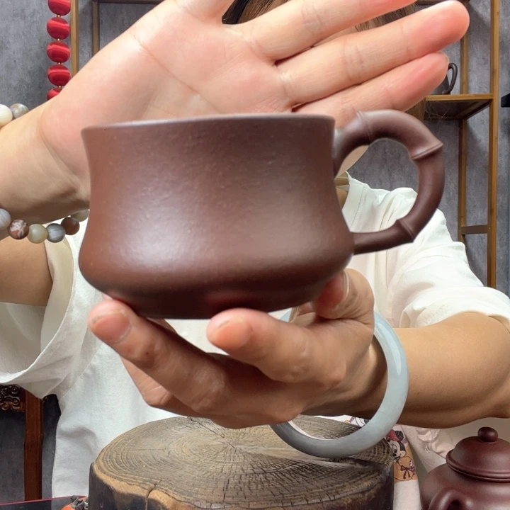 茶杯紫砂原矿紫砂杯