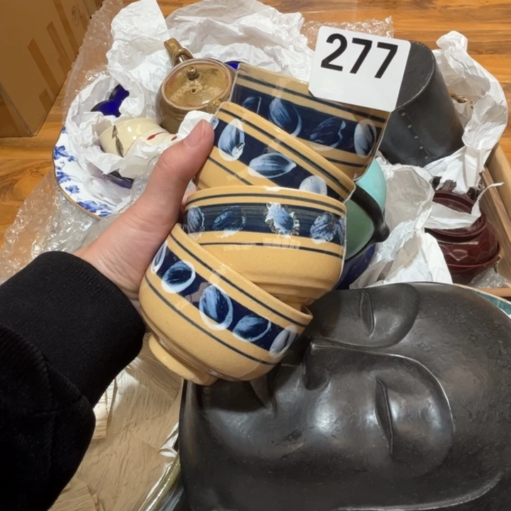 瓷片呀工艺品摆件瓷器摆件正能量