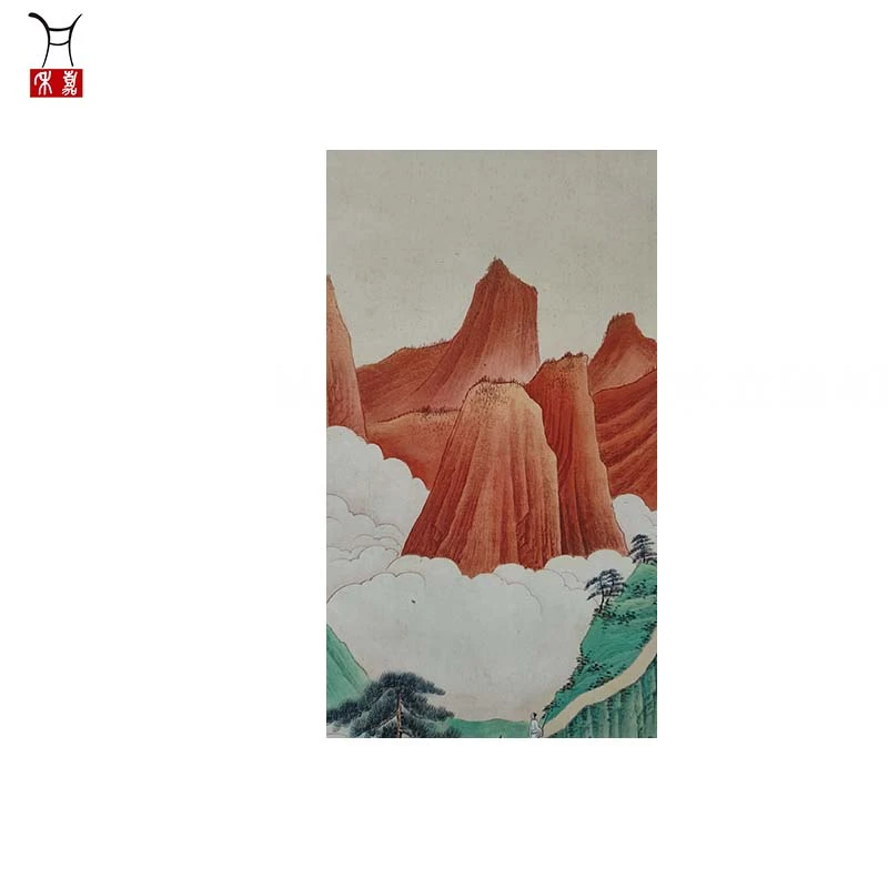 M1105山水立轴40x39/1.4平尺