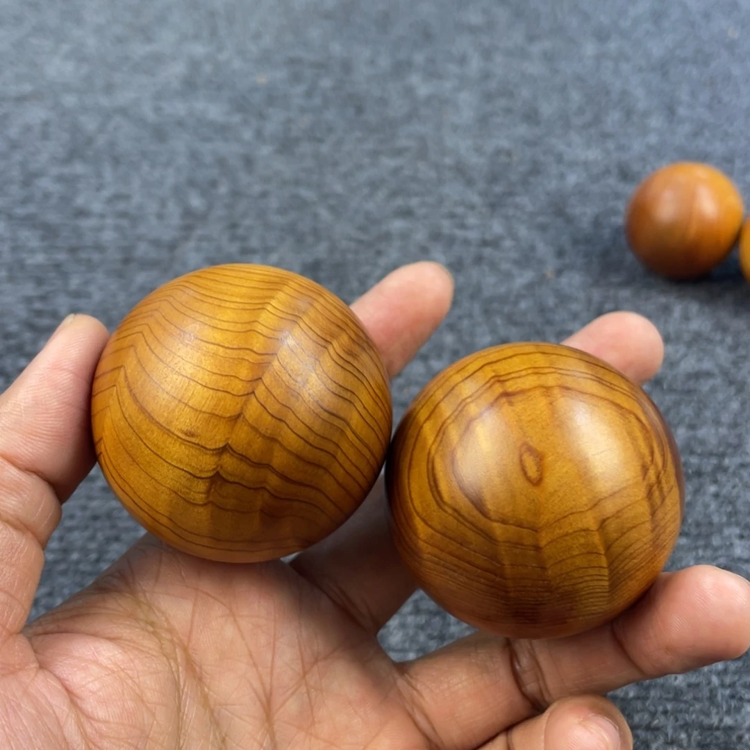 柏木（崖柏）太行崖柏，5.0龙胆闪手球，高油密
