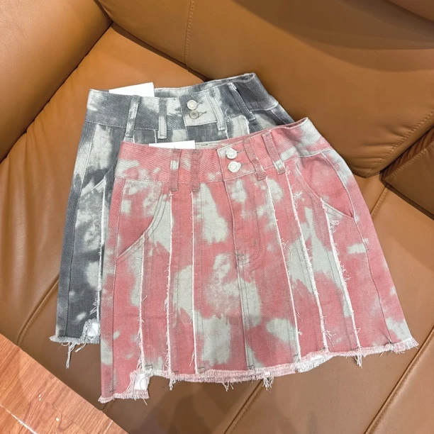 小敏家，秋季新款时尚潮迷彩短裙