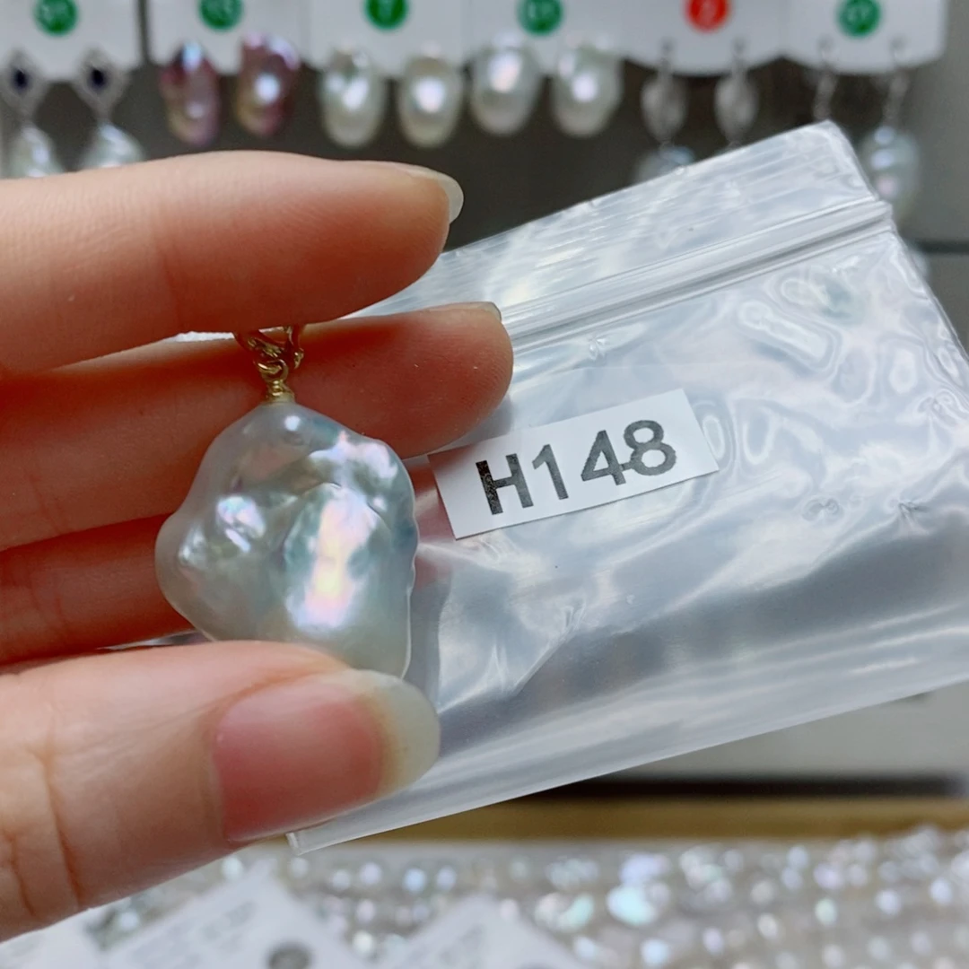 简***单淡水珍珠其他银S925镶嵌