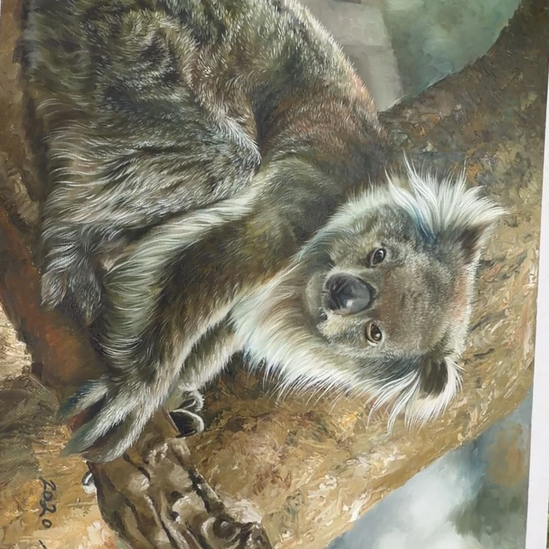 油画在干嘛了啊亲爱