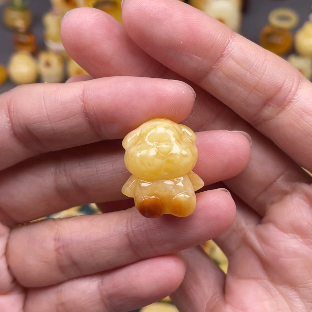 裸石琥珀未镶嵌蜜蜡