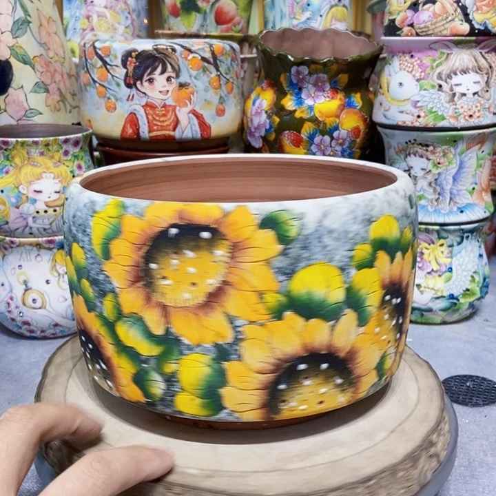 景德镇艺术手绘作品