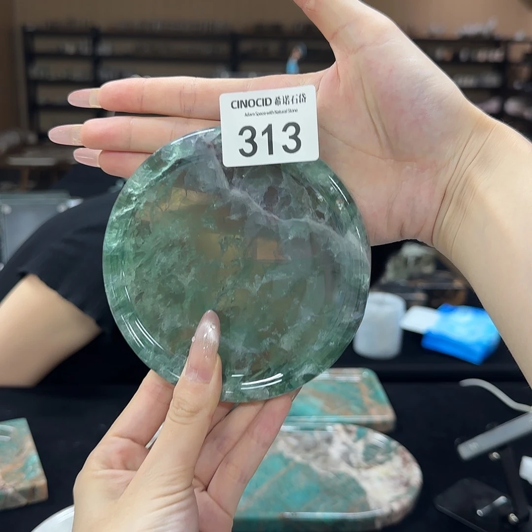 313 绿水晶小圆 福利