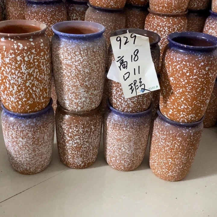 粗陶红陶绿植花盆929