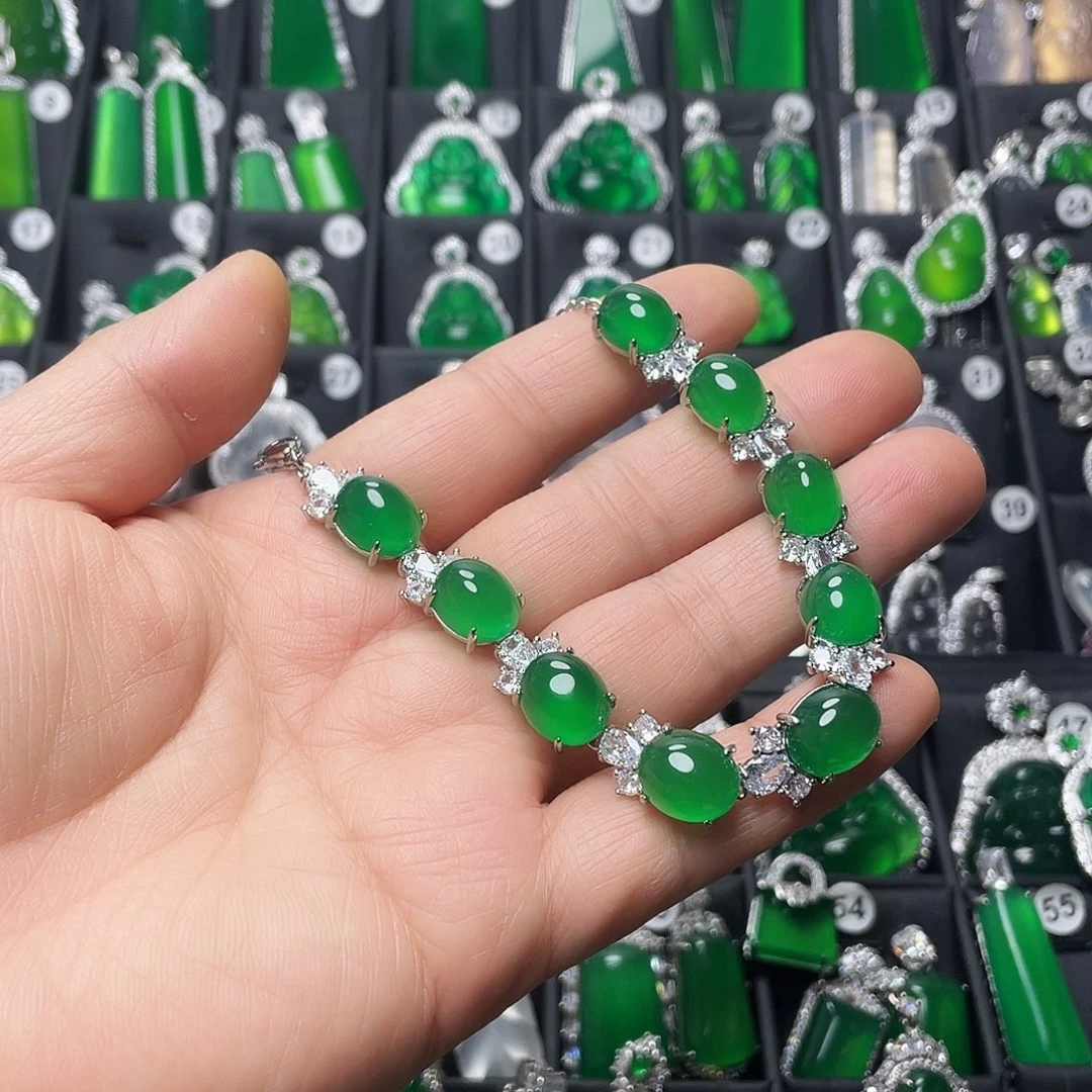 玛瑙/玉髓合金手链