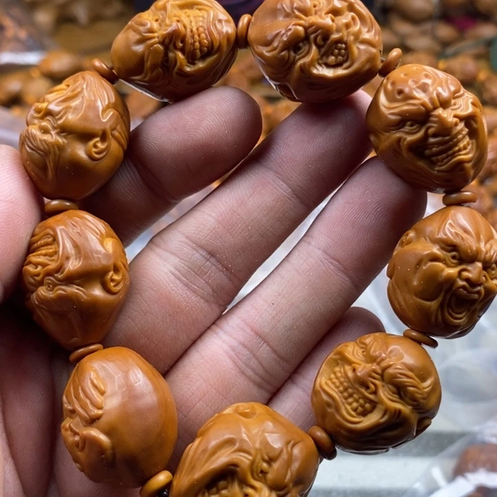 橄榄核手串/手链橄榄核雕工艺手串