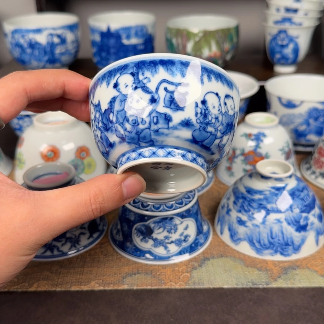 现代手工手绘茶器
