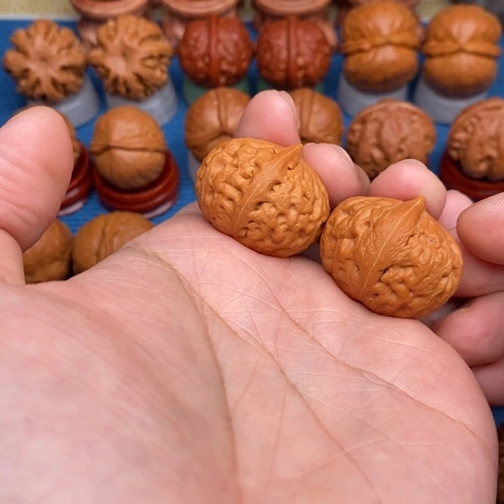 把件文玩核桃麒麟磨盘