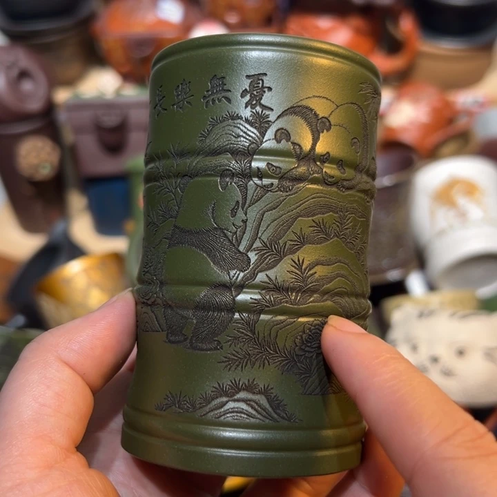 茶杯紫砂宜兴紫砂主人杯