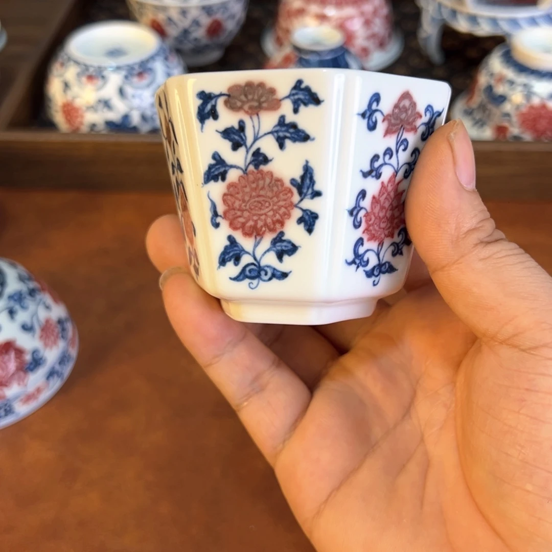 摆件微瑕景德镇手工手绘