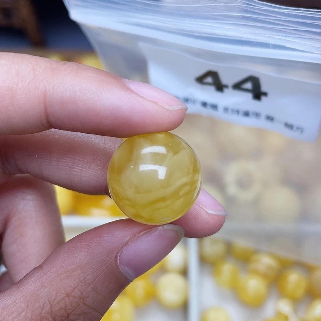 蜜蜡未镶嵌珠宝奇石粉17.1