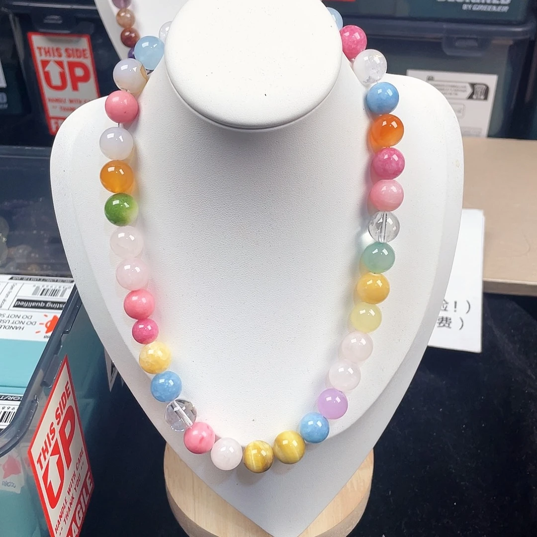 银S925镶嵌手链烟晶