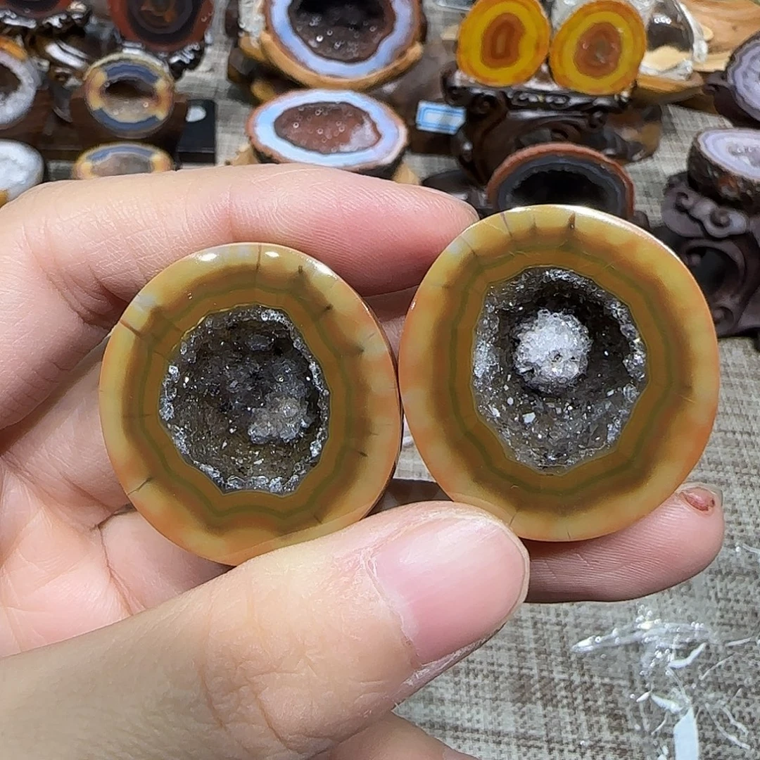 玛瑙/玉髓未镶嵌摆件