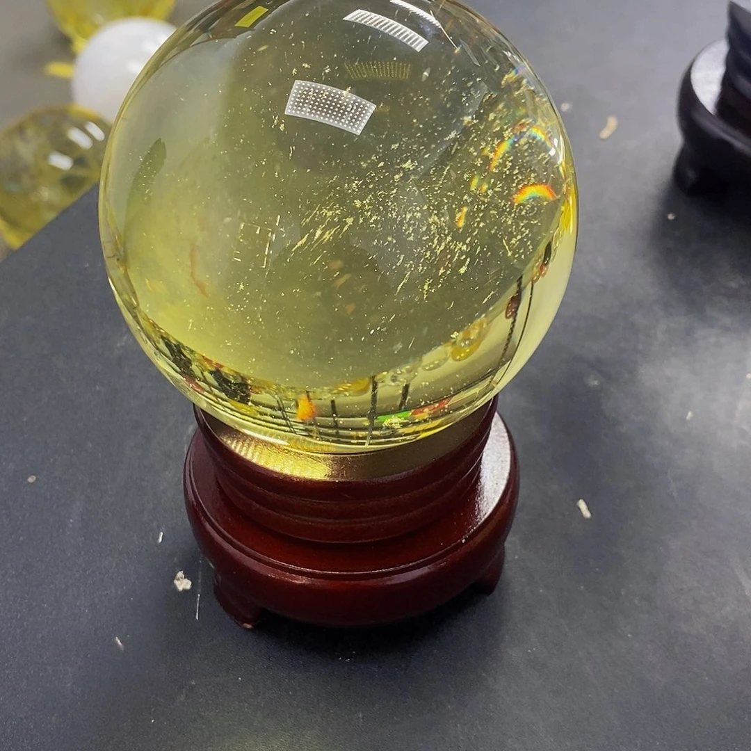 石***）石材9厘米黄水摆件