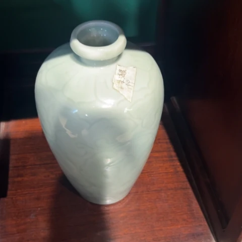 蜜安罐瓷香炉锡茶则