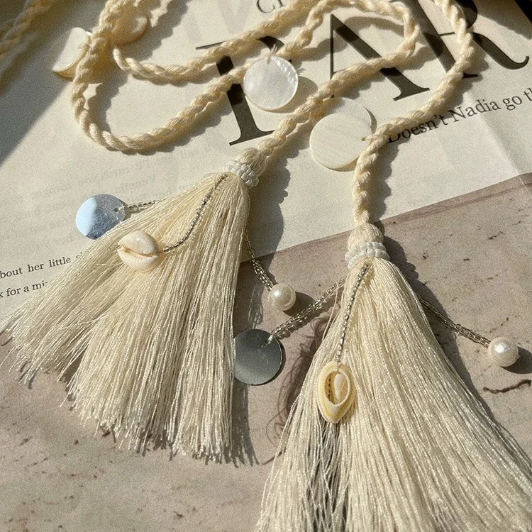 C3497波西米亚风流苏串珠腰带腰链