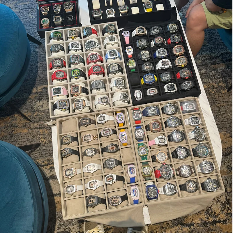 【名表珍藏】男士高端奢华腕表 8901-B 蓝 北